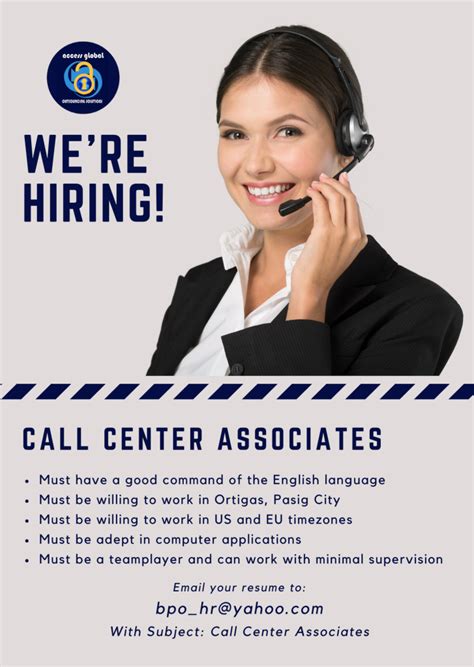 Hiring call center agent work from home Jobs in Davao .